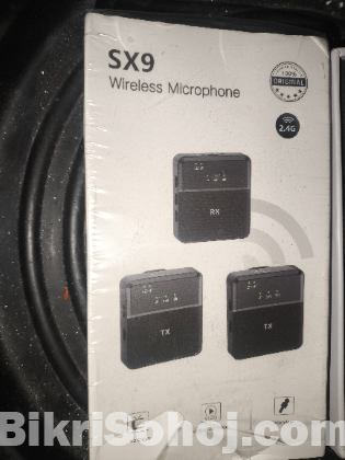 Sx9 wireless microphone